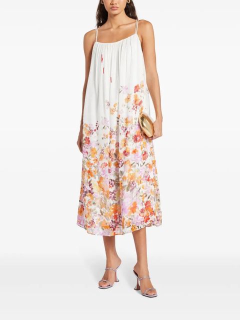 Aje Boeri midi dress - White