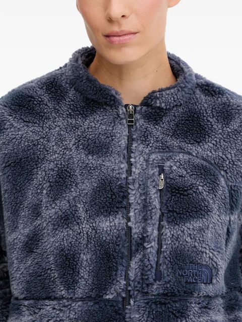 The North Face zip-up fleece jacket - Blue