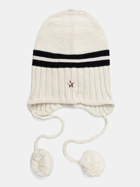 Tommy Jeans czapka z dodatkiem wełny kolor beżowy AW0AW18311 - zdjęcie produktu nr 1