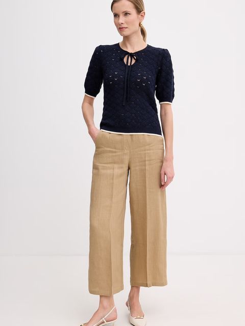 Twinset sweter damski z bawełną - zdjęcie produktu nr 1