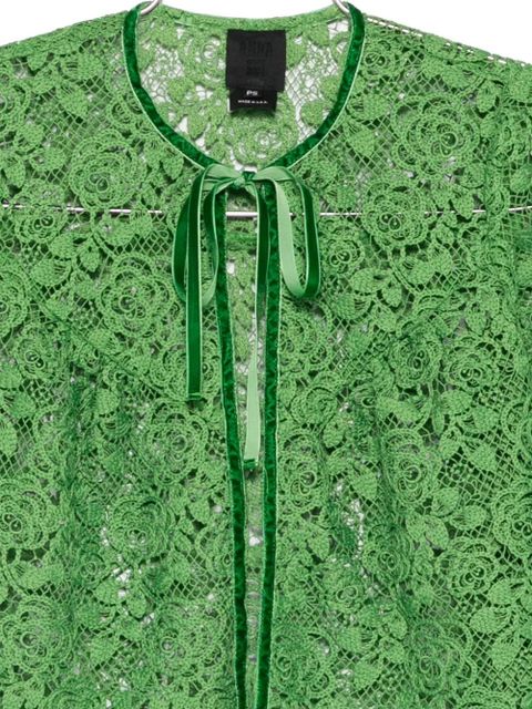 Anna Sui crochet jacket - Green