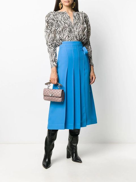 Valentino Garavani small Rockstud Spike shoulder bag - Neutrals