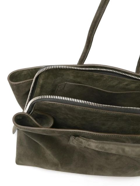 The Attico Medium Passeggiata Shoulder Bag - Green