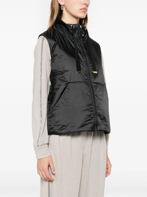 Max Mara Greenvest padded gilet - Black