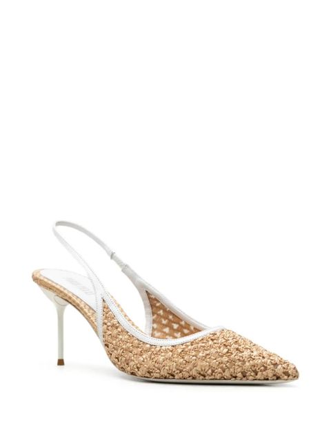 Paris Texas Lidia slingback pumps - Neutrals - zdjęcie produktu nr 2