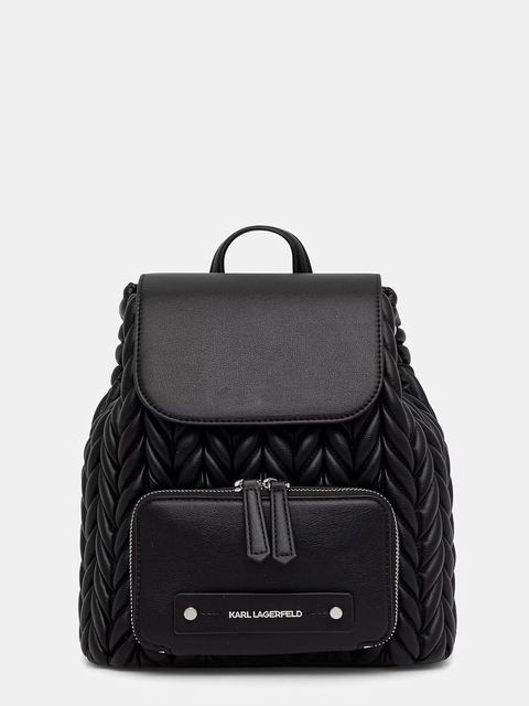 Karl Lagerfeld plecak damski z imitacji skóry K/WEAVE - zdjęcie produktu nr 1