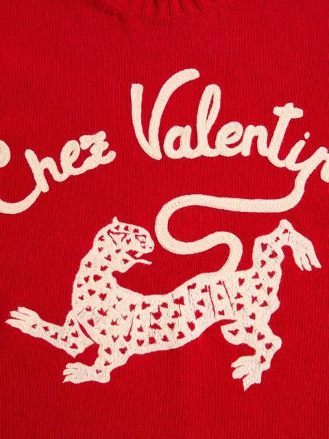 Valentino Garavani long-sleeves sweater - Red