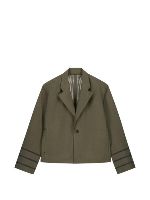 Coperni striped tailored jacket - Green - zdjęcie produktu nr 1