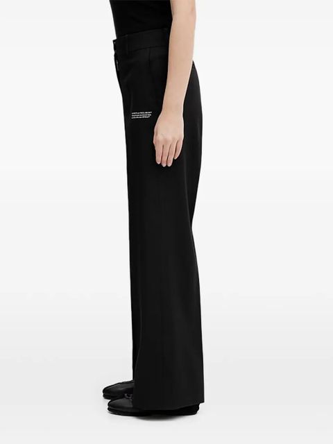 Off-White wide-leg trousers - Black