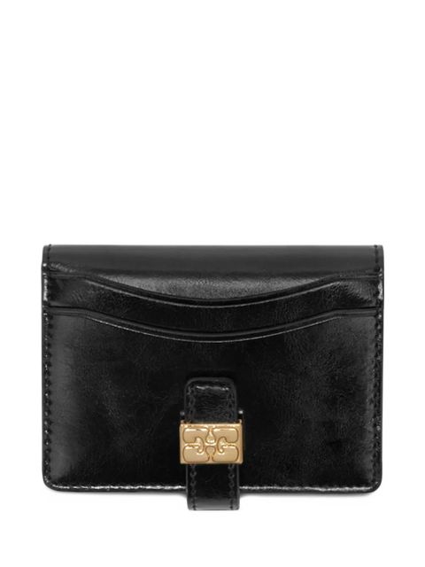 GANNI buckle wallet - Black - zdjęcie produktu nr 1
