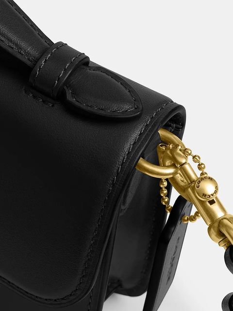 Coach torebka skórzana Elora kolor czarny CCY30