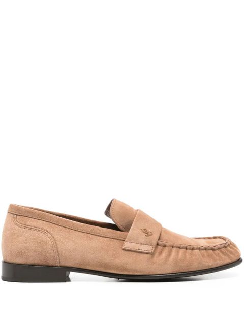 Jimmy Choo Ellis suede loafers - Neutrals - zdjęcie produktu nr 1