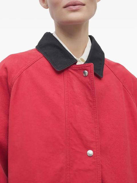 The Row cotton jacket - Red
