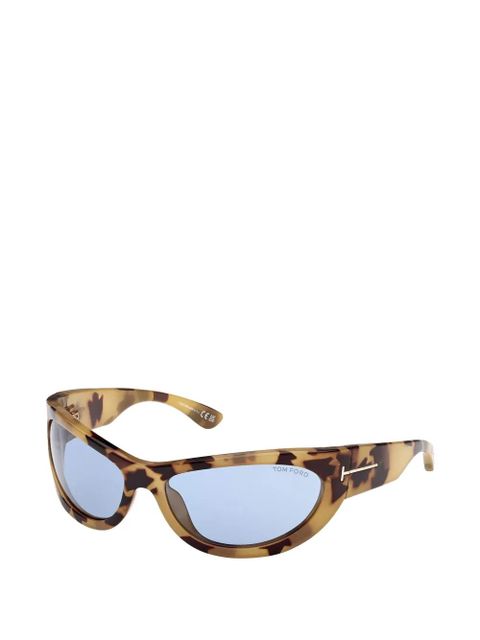 TOM FORD Eyewear Leona sunglasses - Brown - zdjęcie produktu nr 2