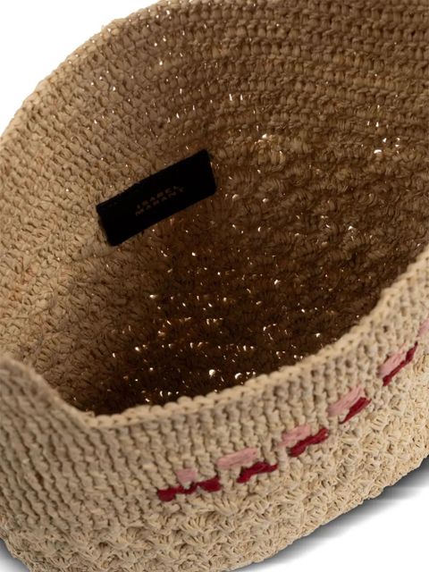 ISABEL MARANT small Praia tote bag - Neutrals