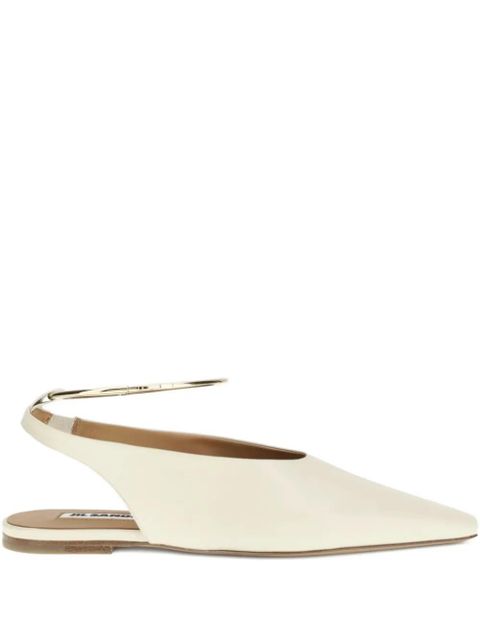Jil Sander Ring ballet flats - Neutrals - zdjęcie produktu nr 1