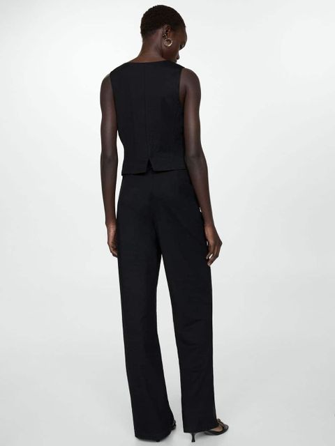 Proste lejące spodnie