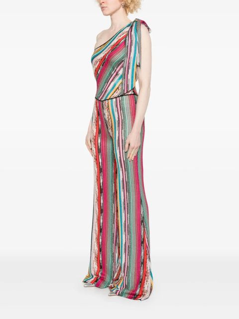Missoni stripe jumpsuit - Pink