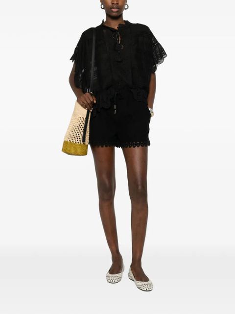 MARANT ÉTOILE Payton blouse - Black - zdjęcie produktu nr 2