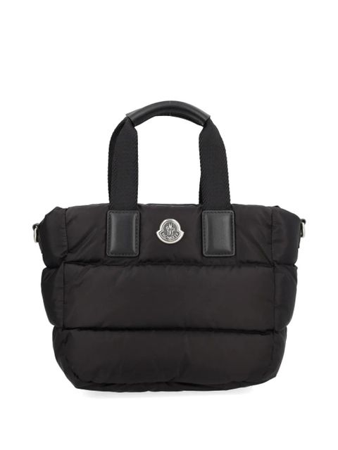 Moncler mini Caradoc quilted top-handles tote bag - Black - zdjęcie produktu nr 2