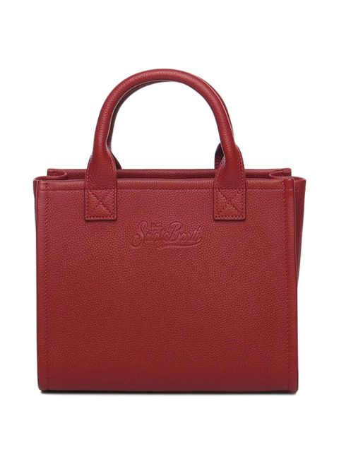 MC2 Saint Barth midi Vanity embossed leather tote bag - Red - zdjęcie produktu nr 2