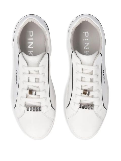 PINKO logo-detail sneakers - White