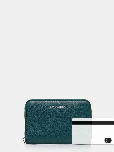 Tommy Hilfiger portfel damski kolor granatowy AW0AW17740