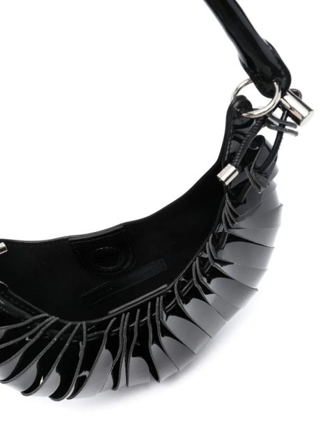 Coperni mini Petal shoulder bag - Black