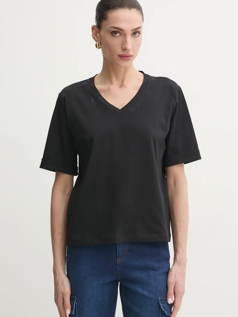 Liu Jo t-shirt bawełniany - zdjęcie produktu nr 1