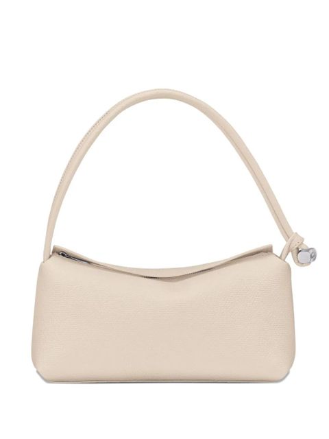 Longchamp Le Roseau M shoulder bag - White - zdjęcie produktu nr 1