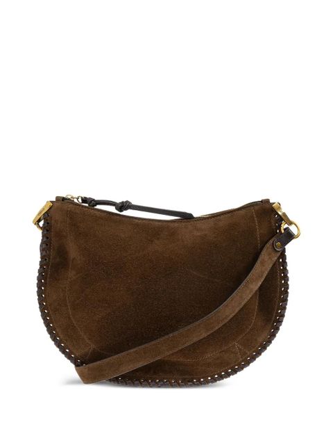 ISABEL MARANT Oskan Soft zip shoulder bag - Brown