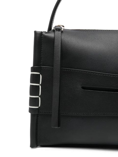 JW Anderson leather tote bag - Black