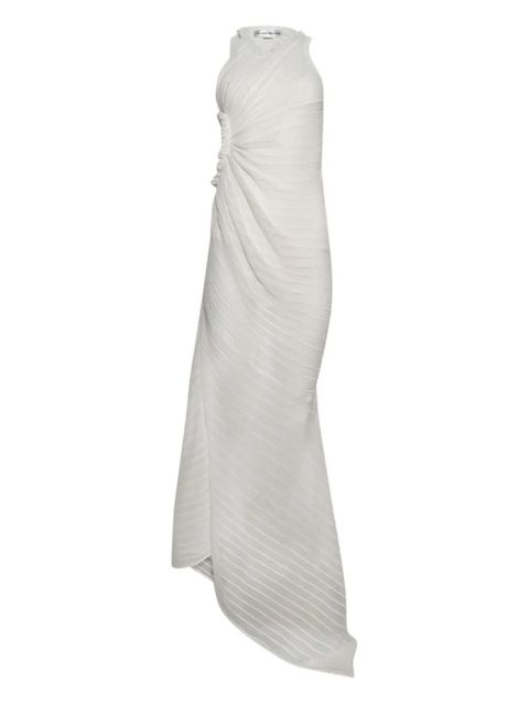 Victoria Beckham gathered sleeveless dress - White - zdjęcie produktu nr 1