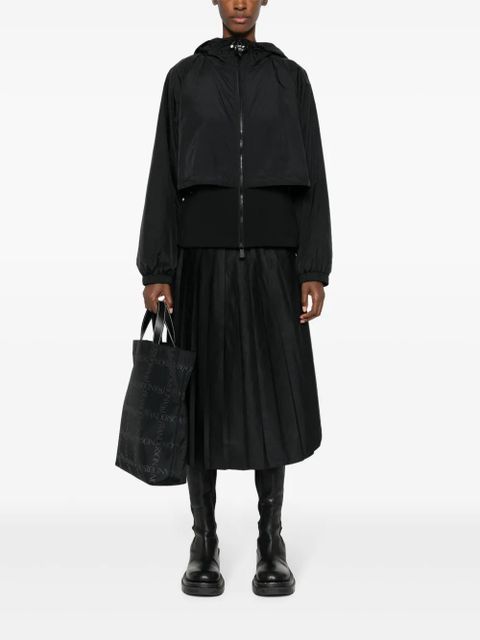 Moncler Grenoble layered hooded jacket - Black - zdjęcie produktu nr 2