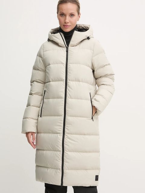 Jack Wolfskin kurtka puchowa Frozen Palace damska kolor szary zimowa 1204133 - zdjęcie produktu nr 1