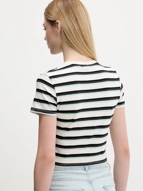 Guess Originals t-shirt damski kolor beżowy W5GI57 J1314