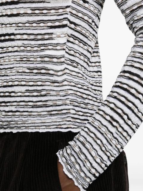 Missoni striped sweater - White