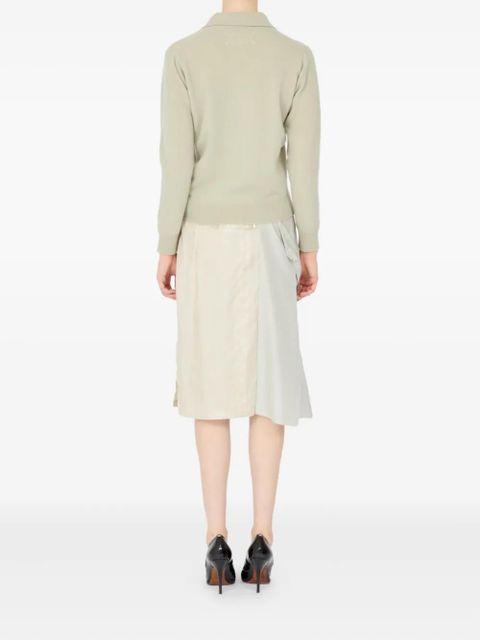 Maison Margiela polo-collar jumper - Neutrals