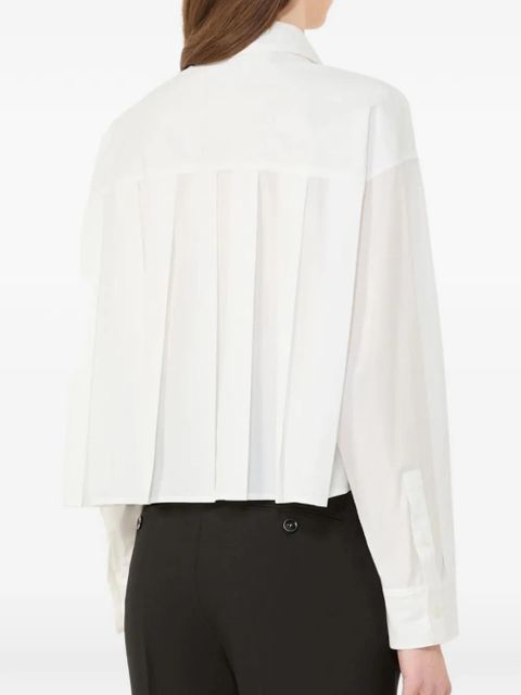 Weekend Max Mara pleated shirt - White - zdjęcie produktu nr 2