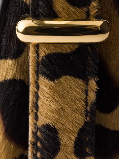 Prada Prada Arqué printed leather mini shoulder bag - Neutrals - zdjęcie produktu nr 2