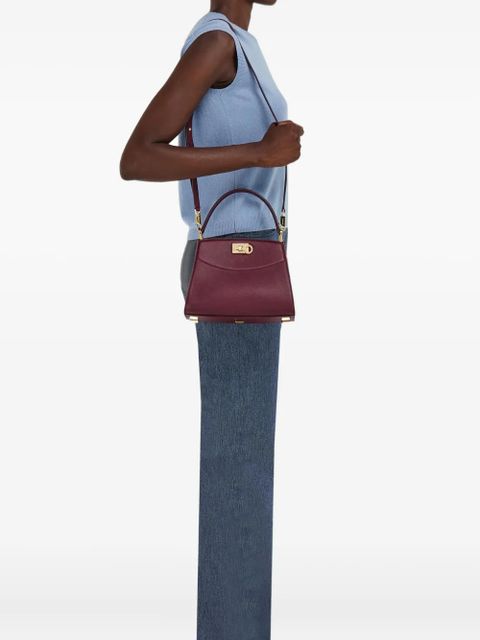 Ferragamo Studio Box top-handle satchel bag - Red - zdjęcie produktu nr 2