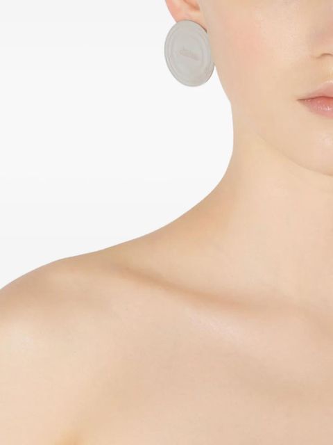 Jean Paul Gaultier Conserve earrings - Silver - zdjęcie produktu nr 2