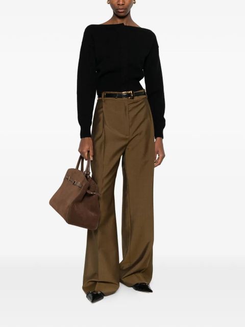 TOM FORD boat-neck cardigan - Black - zdjęcie produktu nr 2