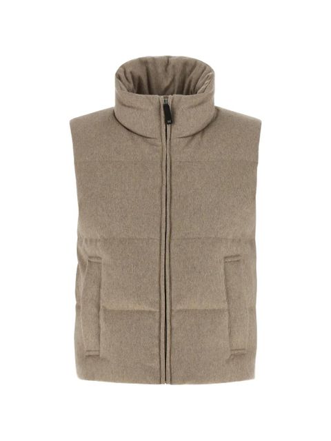 Max Mara Amoroso zip-up gilet - Neutrals - zdjęcie produktu nr 1