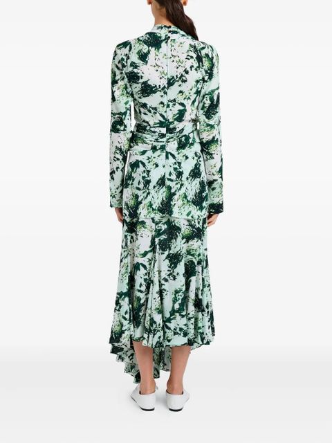 Proenza Schouler Adela printed blouse - Green