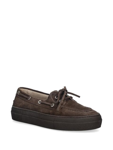 Copenhagen CPH177 lace-up suede boat shoes - Brown - zdjęcie produktu nr 2