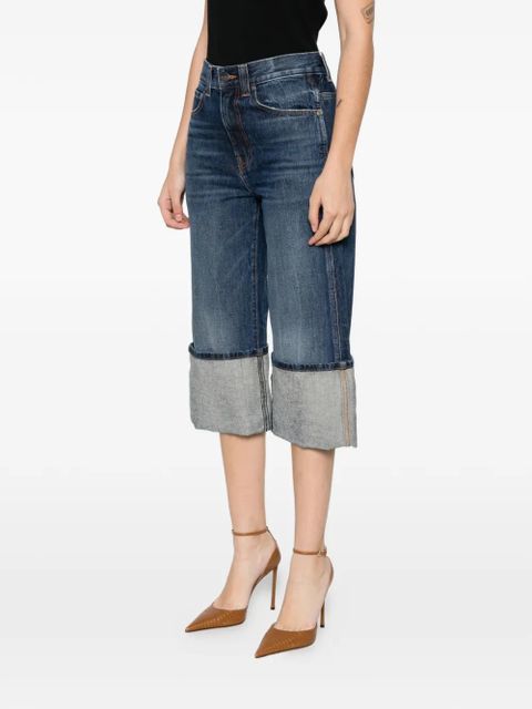 KHAITE belt-loops jeans - Blue