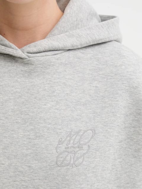 Marc O'Polo bluza damska kolor szary z kapturem melanżowa 5000007272