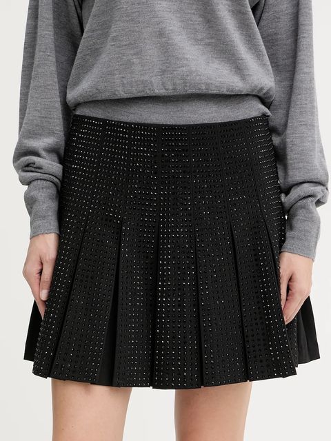 Pinko spódnica kolor czarny mini ołówkowa 105926 A287