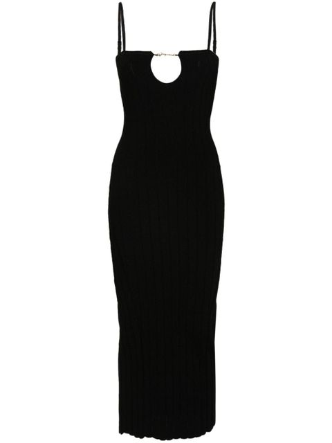 Jacquemus La Robe Sierra knit dress - Black - zdjęcie produktu nr 1